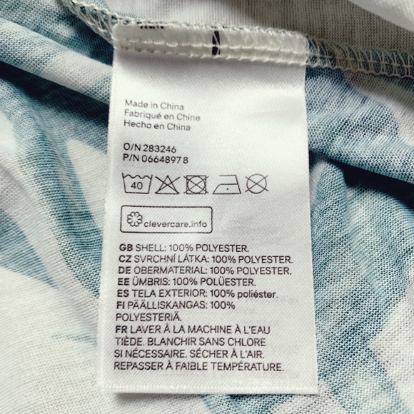 H&M CONSCIOUS • PALM LEAF DRESS - Picture 5 of 5